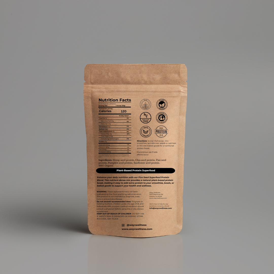 5 Seed Plant Protein Superfood