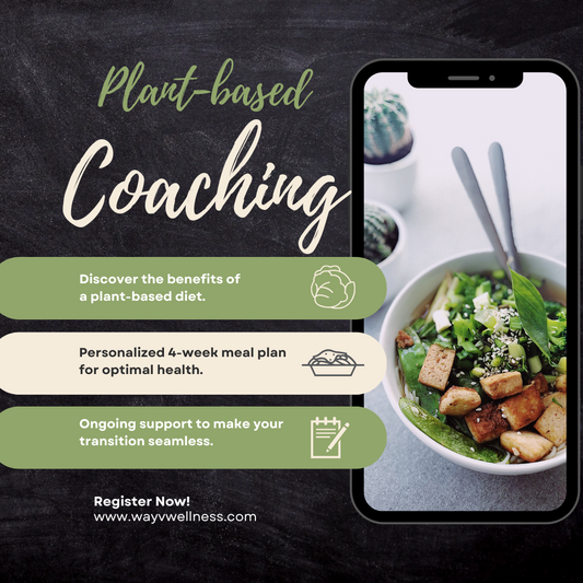 Personalized 1-on-1 Plant-Based Coaching (4 Sessions for $100)